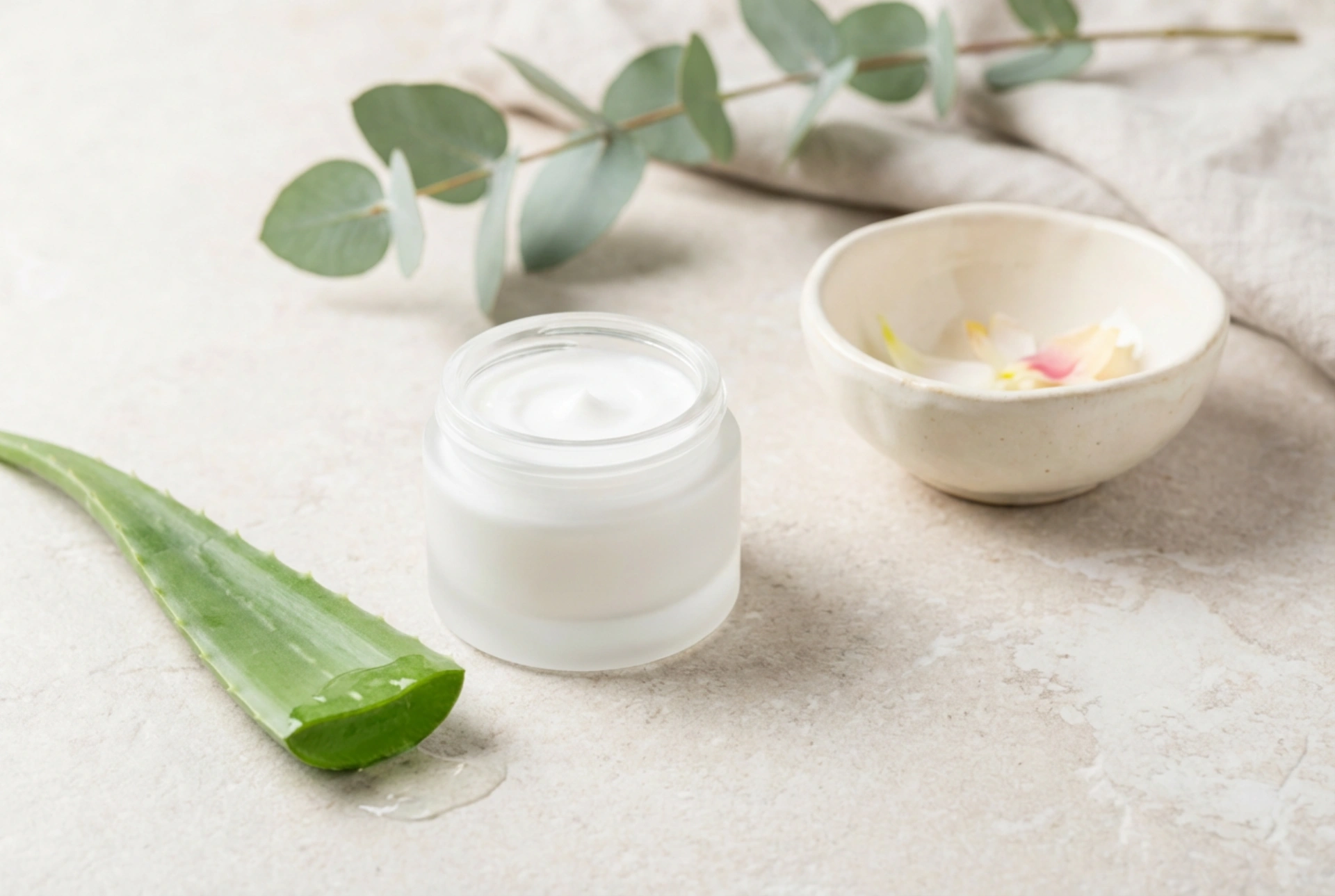 Crema viso all'aloe: per chi è adatta, come usarla e con cosa abbinarla