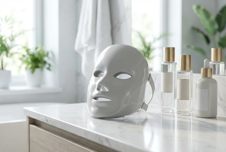 Maschera viso a LED: come usarla a casa e la cura post-trattamento