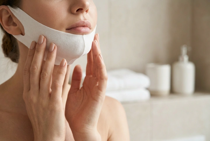 Maschera lifting per il sottomento: corretta applicazione e tempi di posa