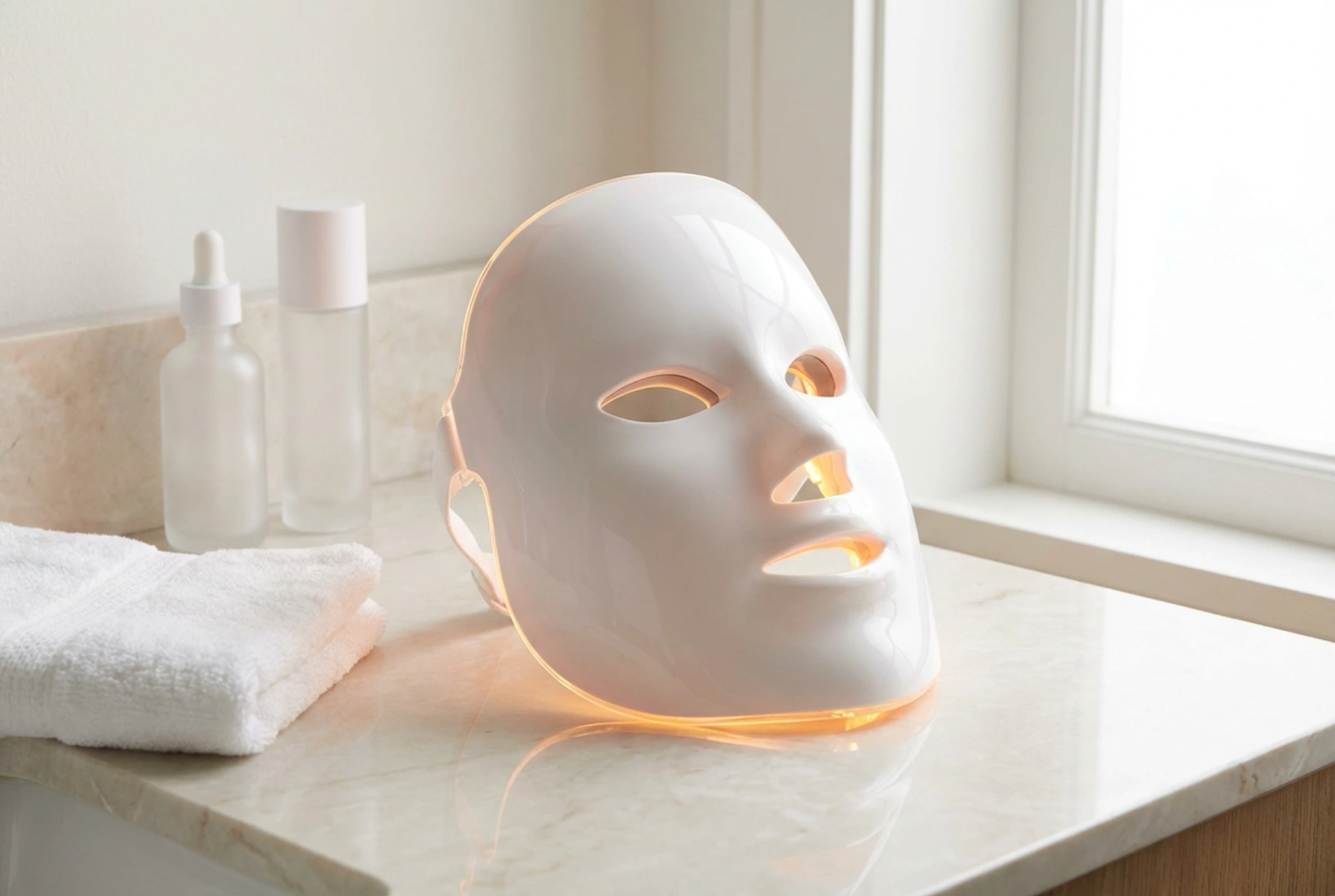 Maschera viso a LED: principi d'uso, durata della sessione e cura della pelle