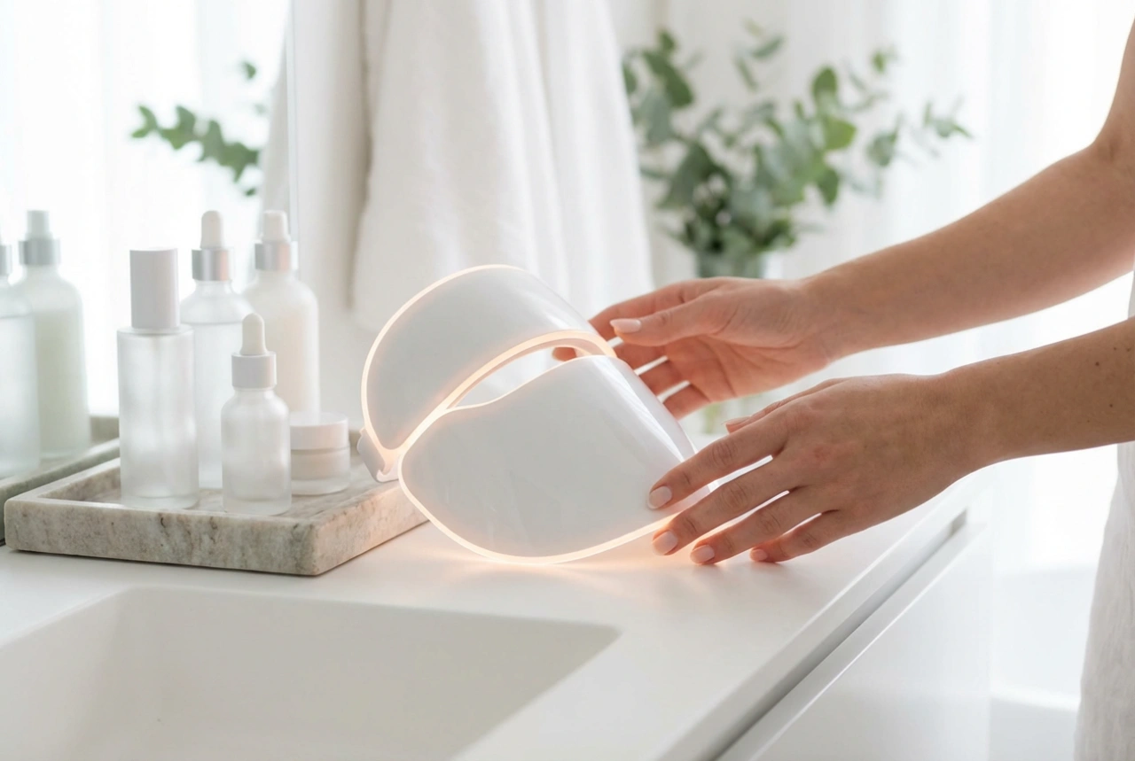 Come funziona la maschera viso a LED e come usarla nella tua routine di bellezza