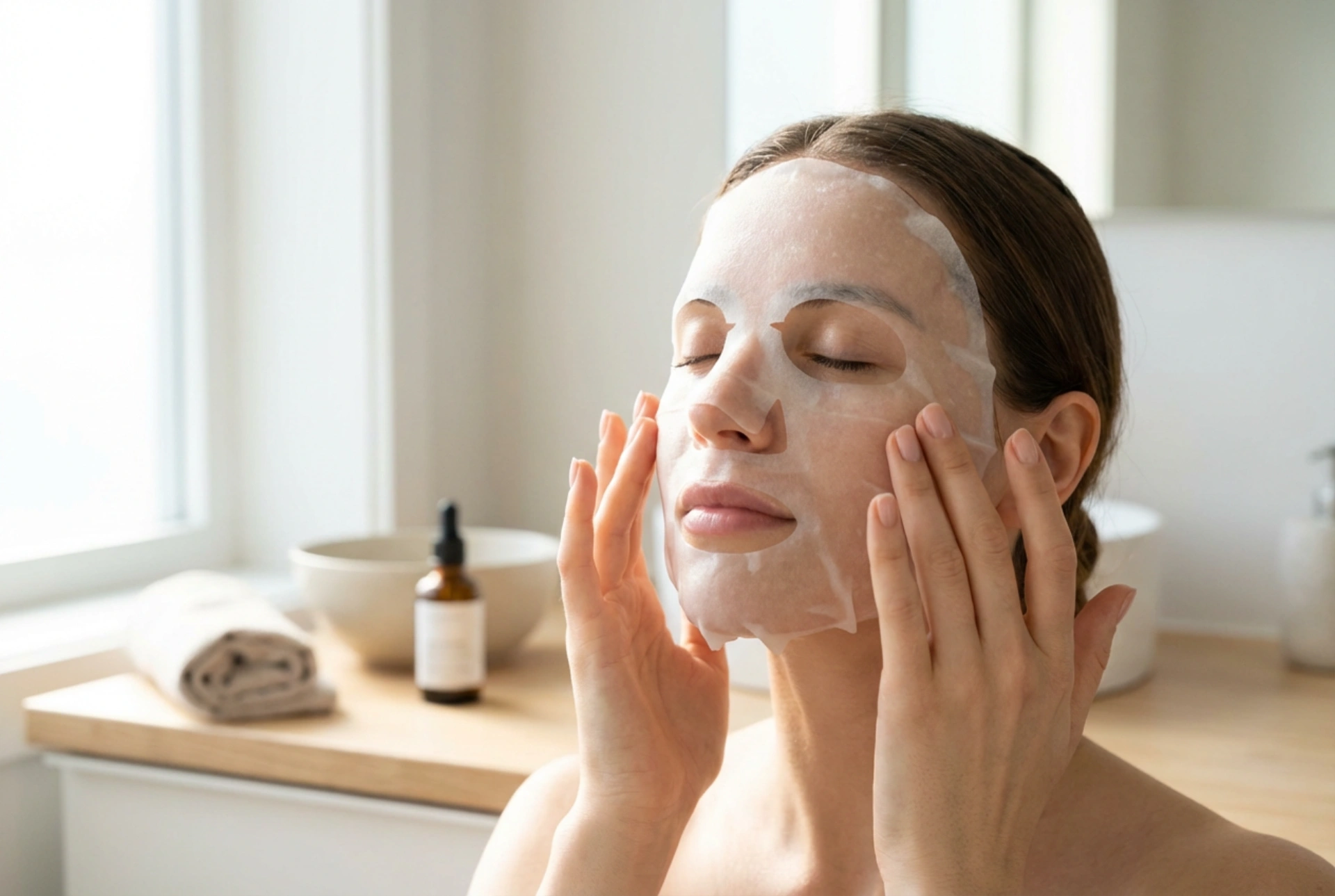 Maschera in tessuto a casa: applicazione, tempi ed errori da evitare