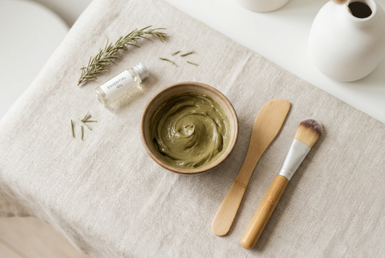 Maschere all'argilla verde: come miscelare, applicare e controllare il tempo