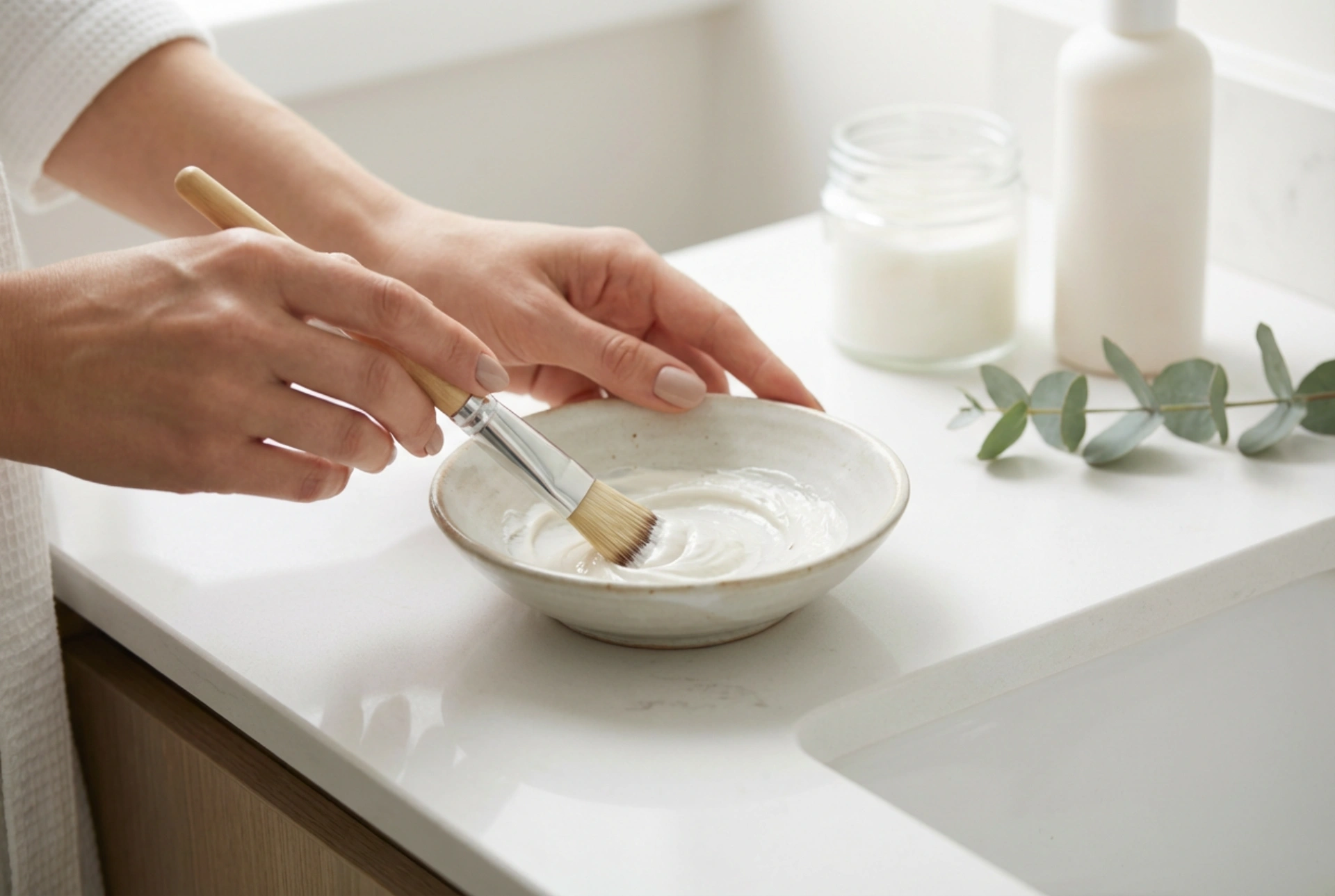 Maschera viso purificante passo dopo passo: applicazione e rimozione