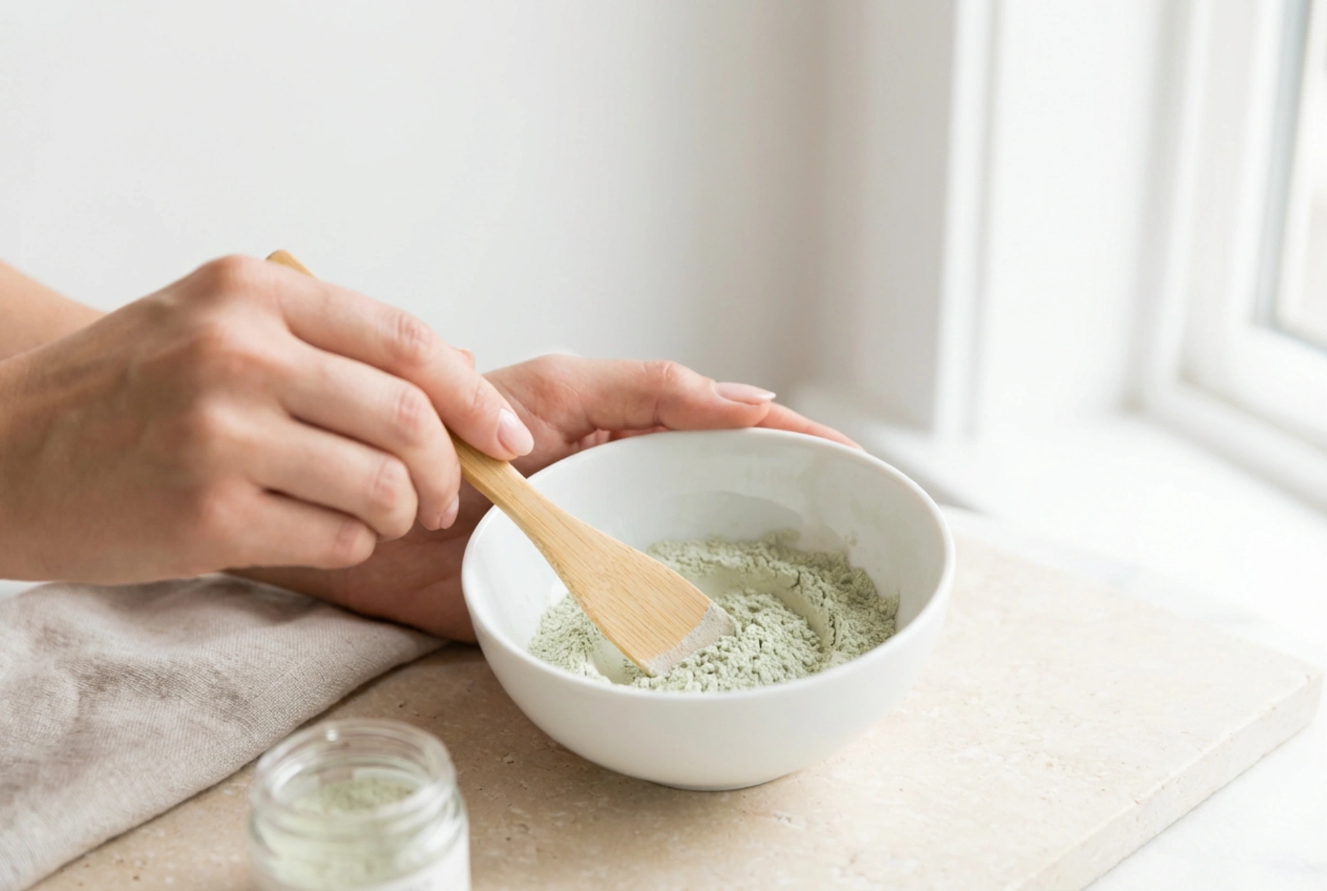 Maschera alginata in polvere: proporzioni, preparazione e applicazione