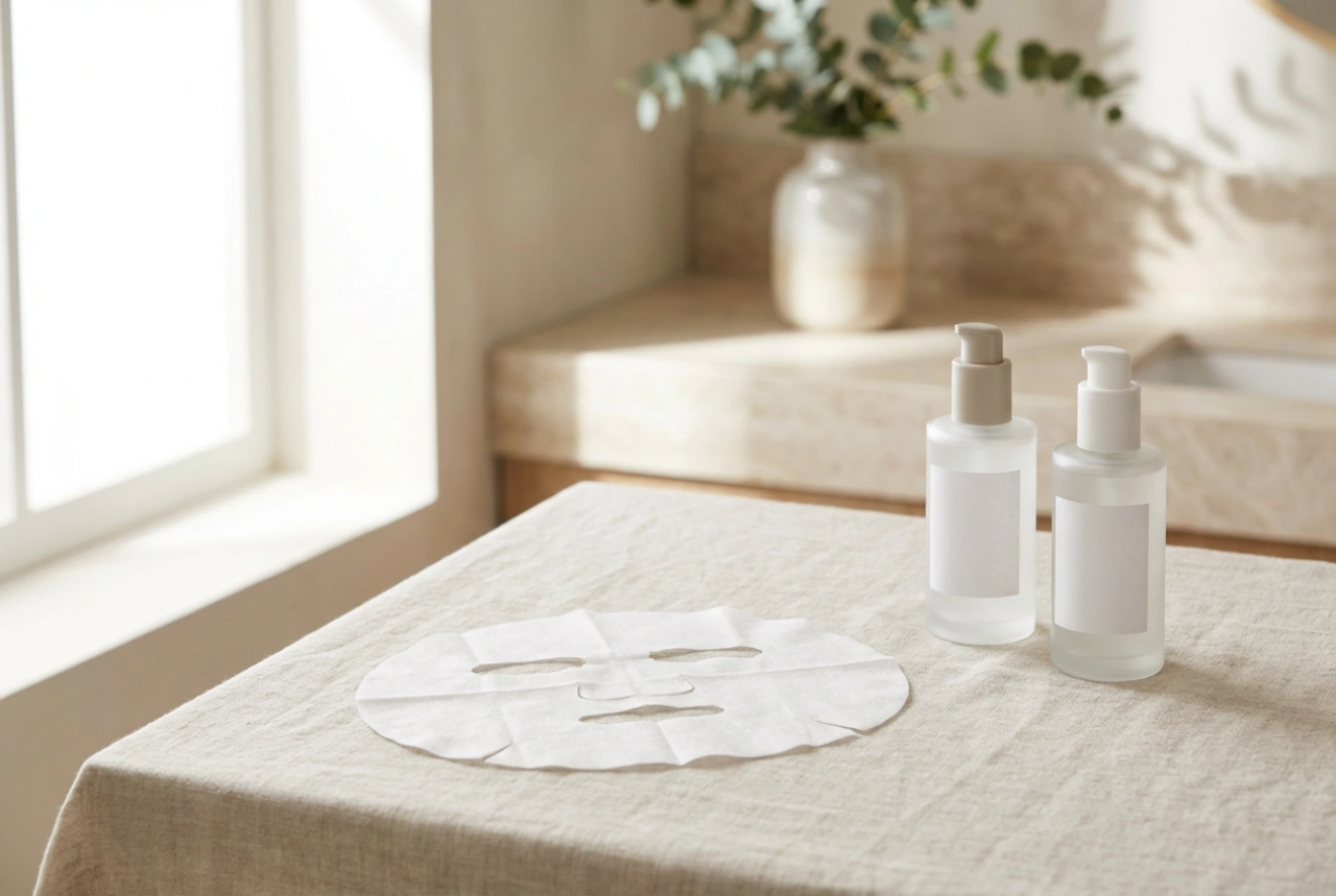 Maschera in tessuto coreana: l'ordine corretto e il tempo di posa