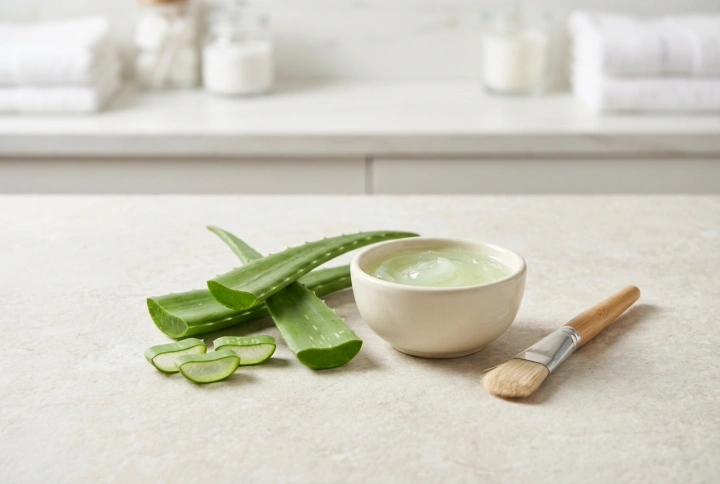 Maschera all'aloe vera: quando usarla, come applicarla e rimuoverla