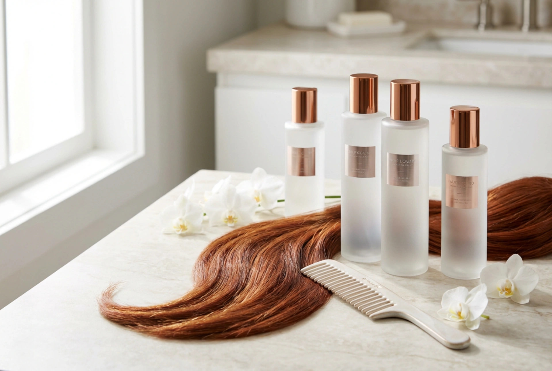 Protezione del colore rame: shampoo per capelli rossi e cura della lucentezza