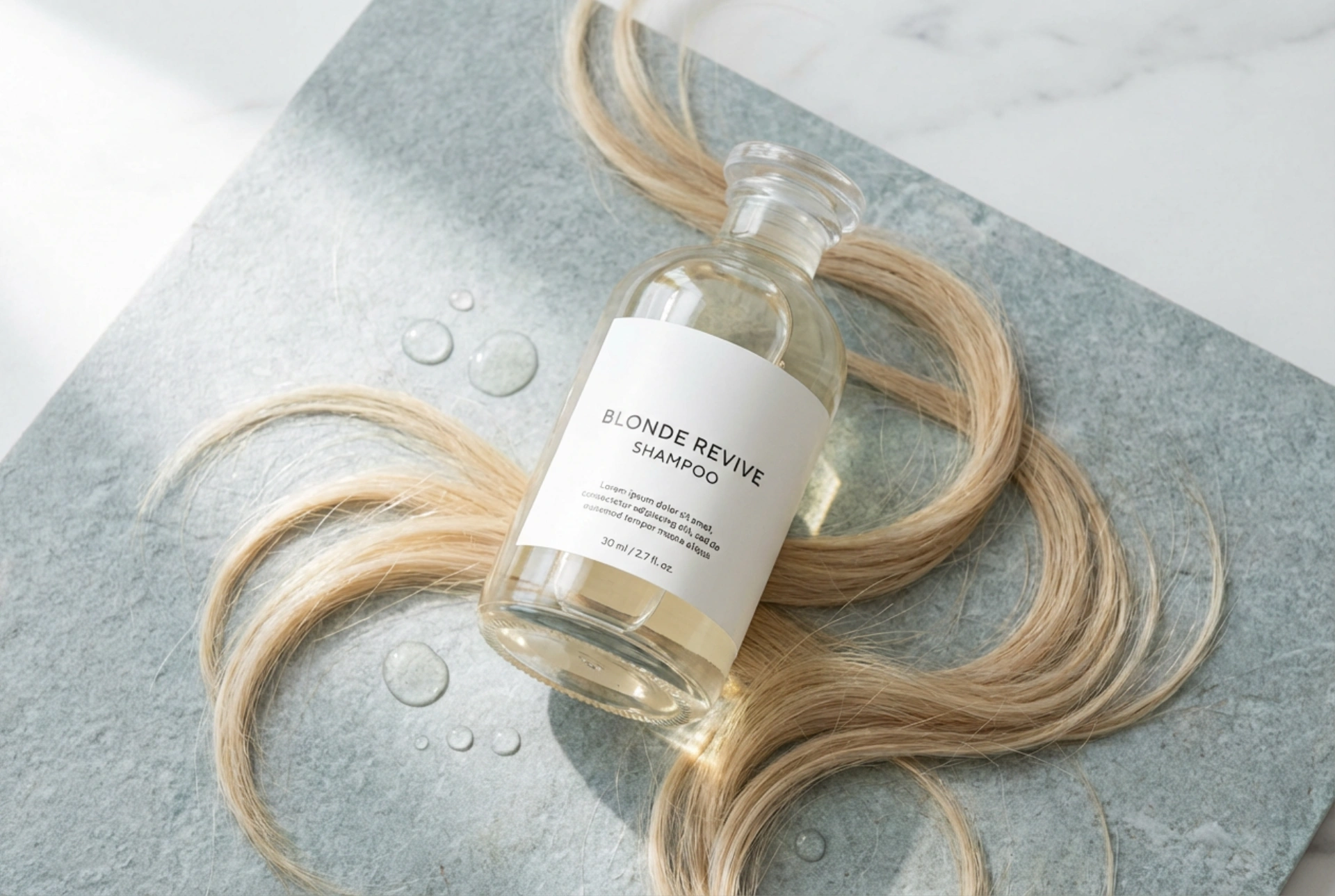 Un cambiamento delicato di tonalità: shampoo colorante per biondi e lavaggio sicuro