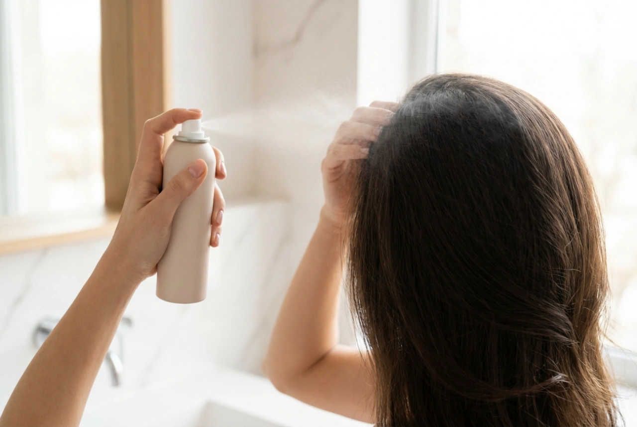 Shampoo secco per capelli: come usarlo senza lasciare residui bianchi