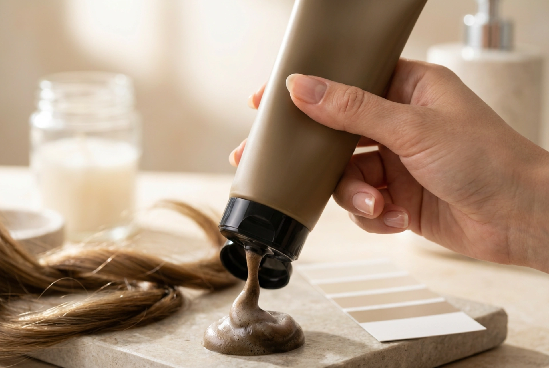 Shampoo colorante biondo scuro: scelta della tonalità e applicazione