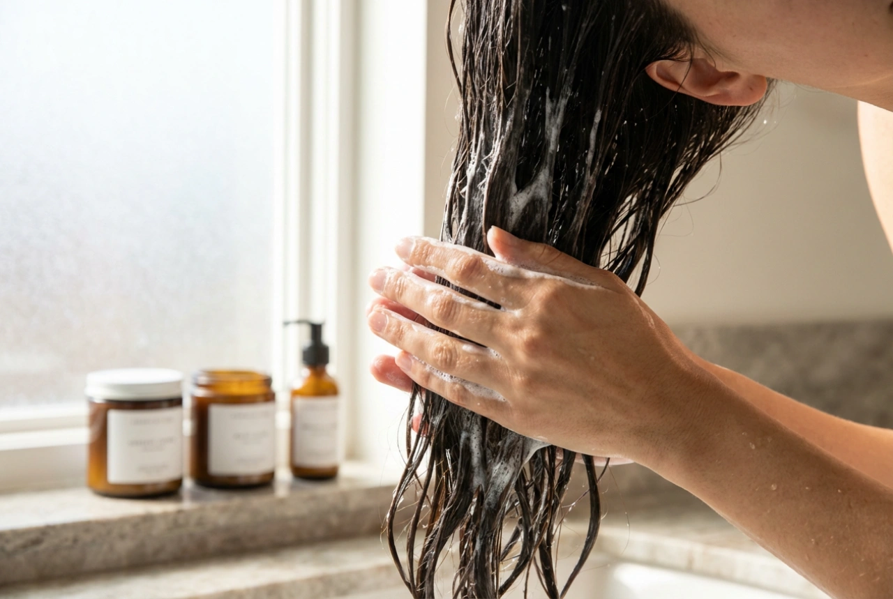 Shampoo lenitivo: cuoio capelluto sensibile e senza irritazioni durante il lavaggio