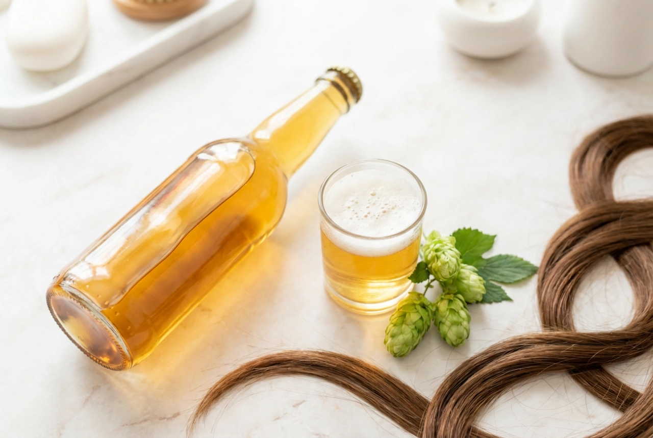 Shampoo alla birra: vale la pena usarlo e come farlo per non seccare i capelli
