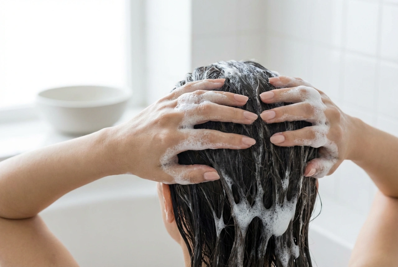 Il Rituale dello Shampoo Giapponese: Lavaggio Delicato, Schiuma e Risciacquo