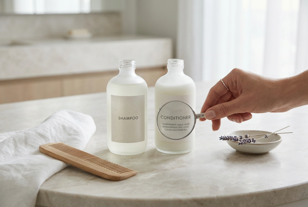 Shampoo con buoni ingredienti: come leggere le etichette e detergere con efficacia