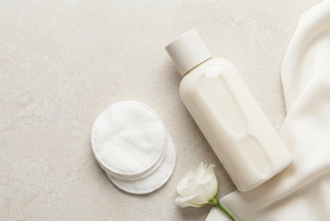 Struccaggio delicato con latte detergente: tecnica ed errori