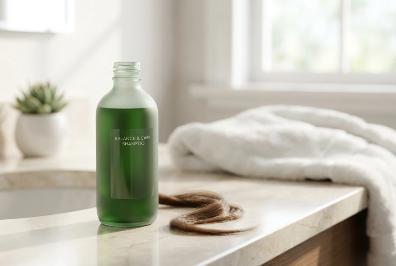 Shampoo verde per capelli: neutralizzazione dei toni rossi e detersione