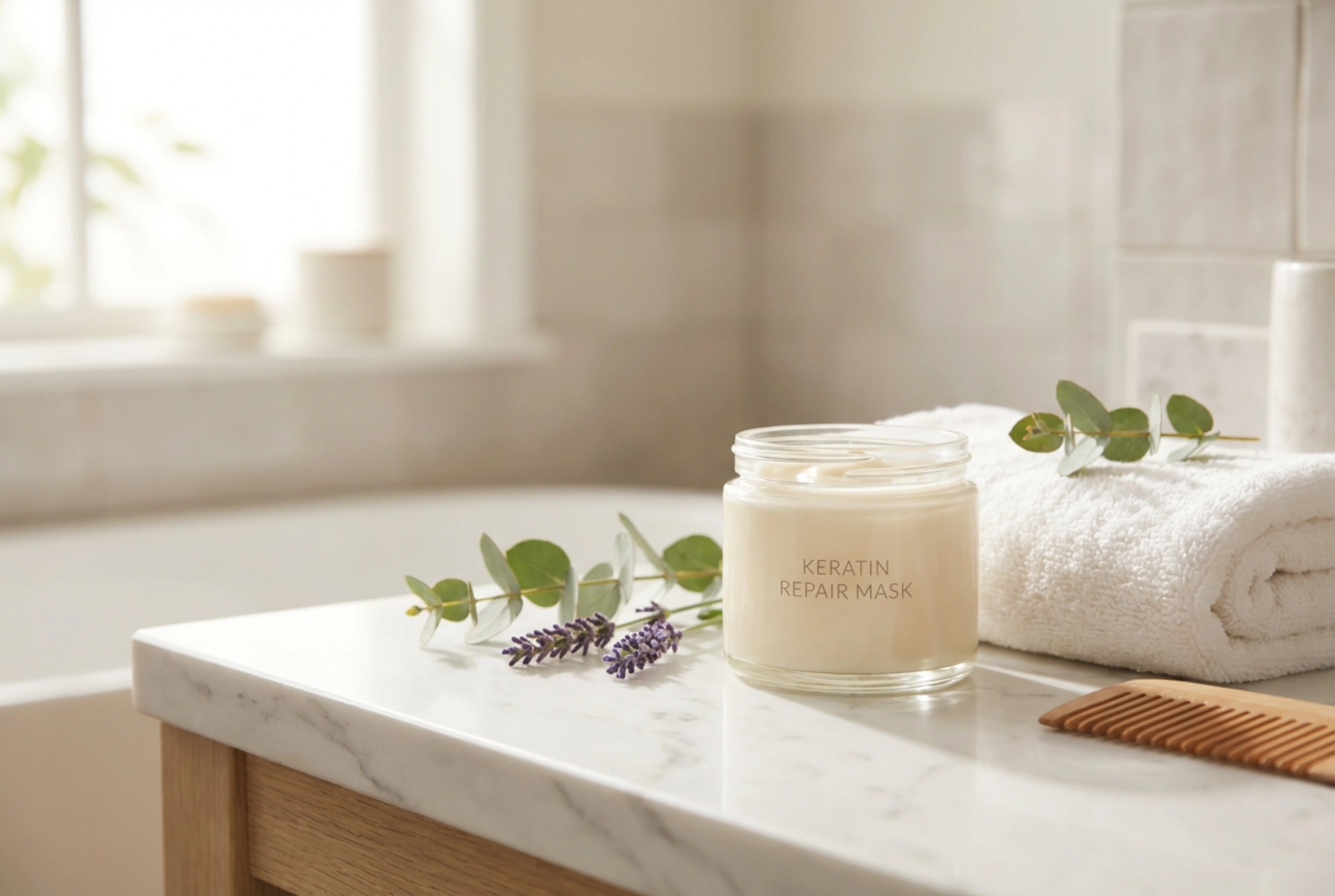 Maschera per capelli alla cheratina: rigenerazione passo dopo passo