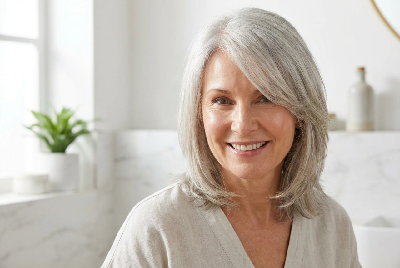 Dopo i 50 e con un viso tondo: acconciature e styling