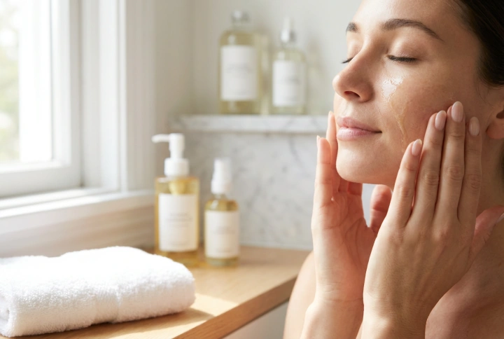Olio detergente coreano nella doppia detersione: come usarlo