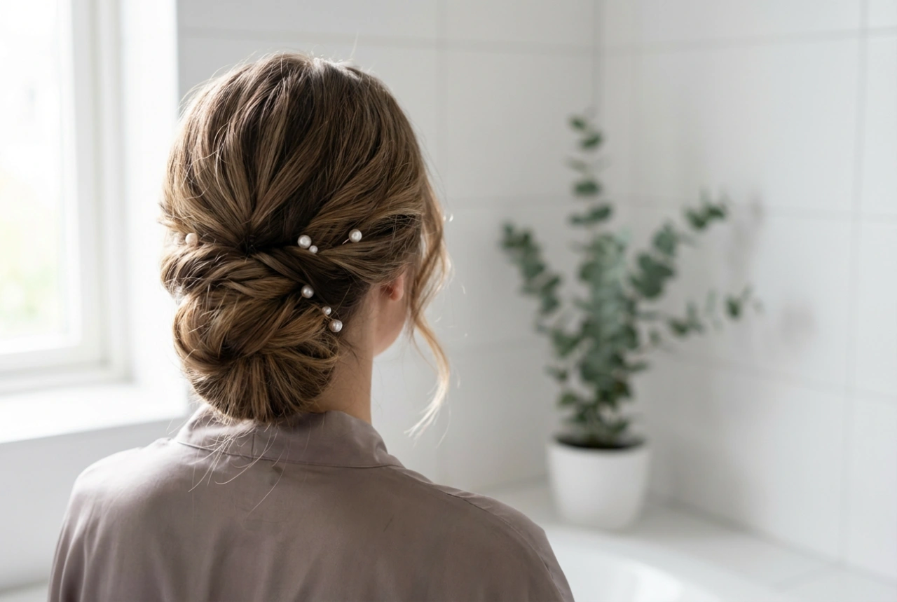 Capelli medi per un matrimonio: acconciature per capelli medi, tre idee