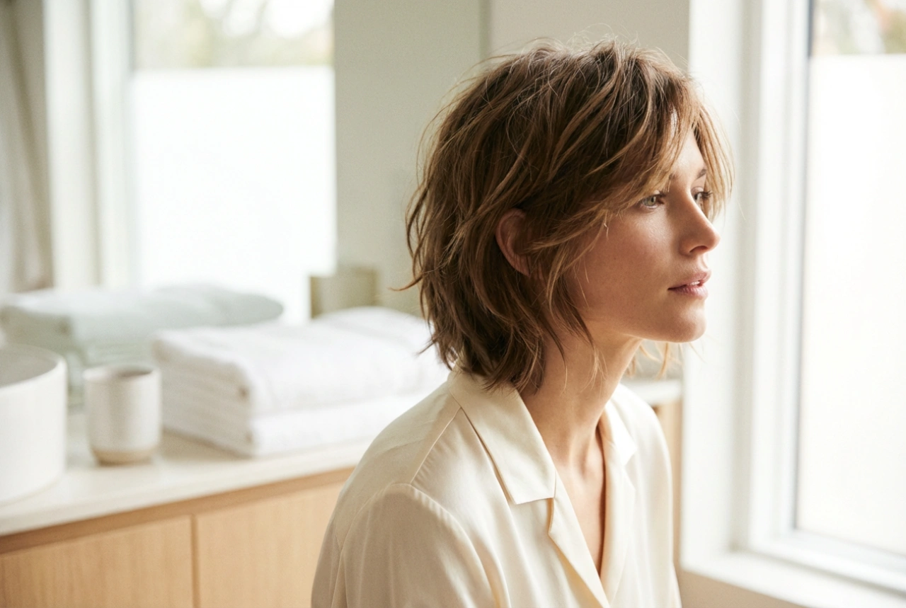 Tagli medio-corti scalati: tecniche di styling per tutti i giorni