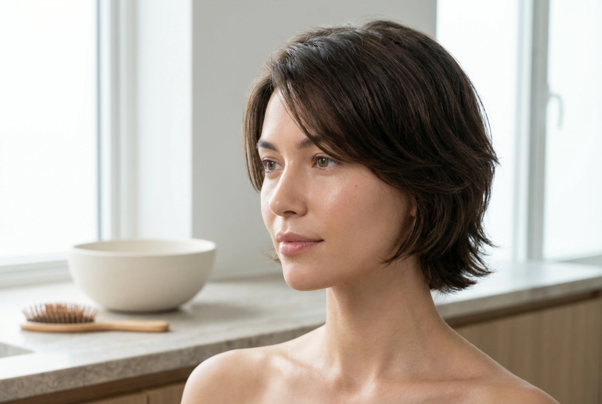 Tagli di capelli corti senza styling: il taglio, la cura e l'asciugatura naturale