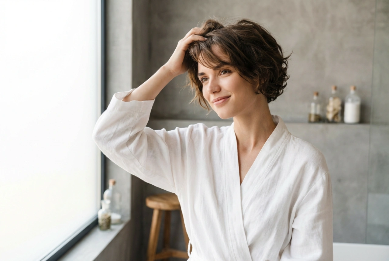 Capelli corti con frangia: come modellarli e fissarli senza appesantire