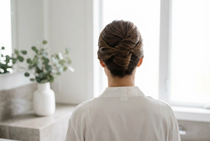 Acconciatura francese da donna: il classico french twist passo dopo passo