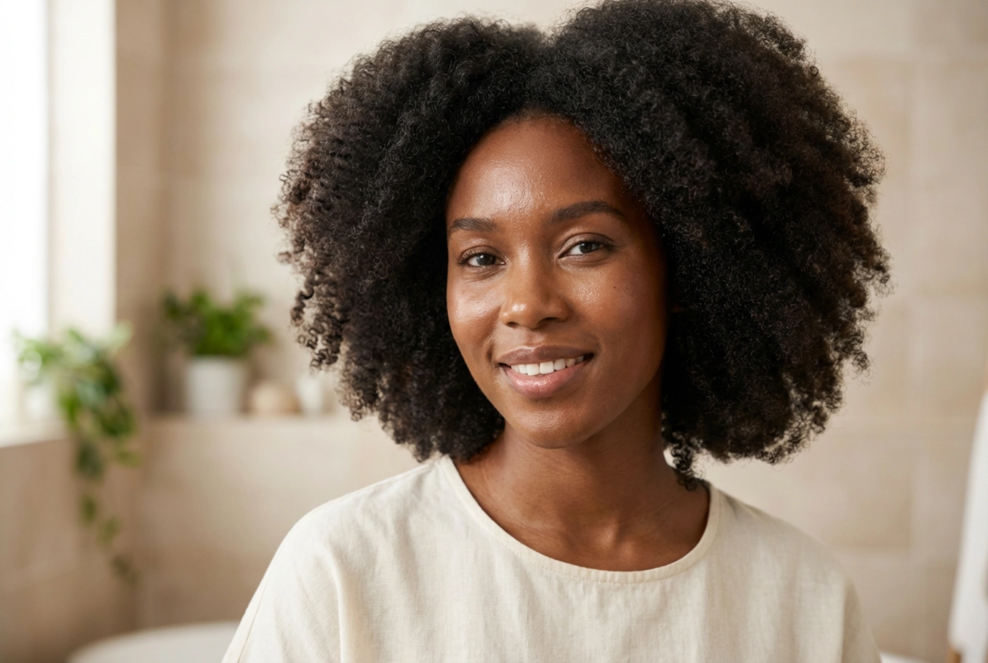 Acconciatura afro per tutti i giorni: definizione dei ricci, volume e tenuta