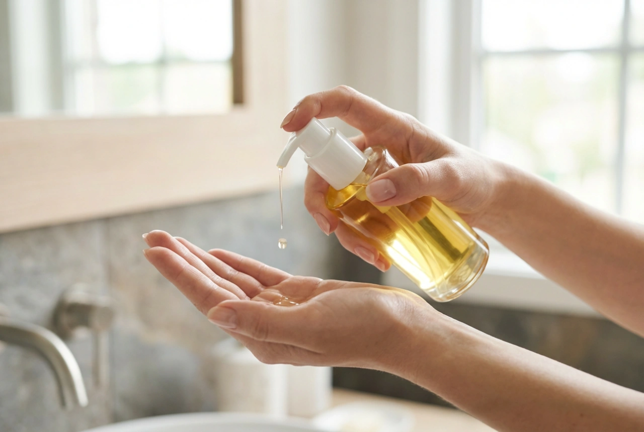 Olio struccante: passo dopo passo, dal massaggio al risciacquo