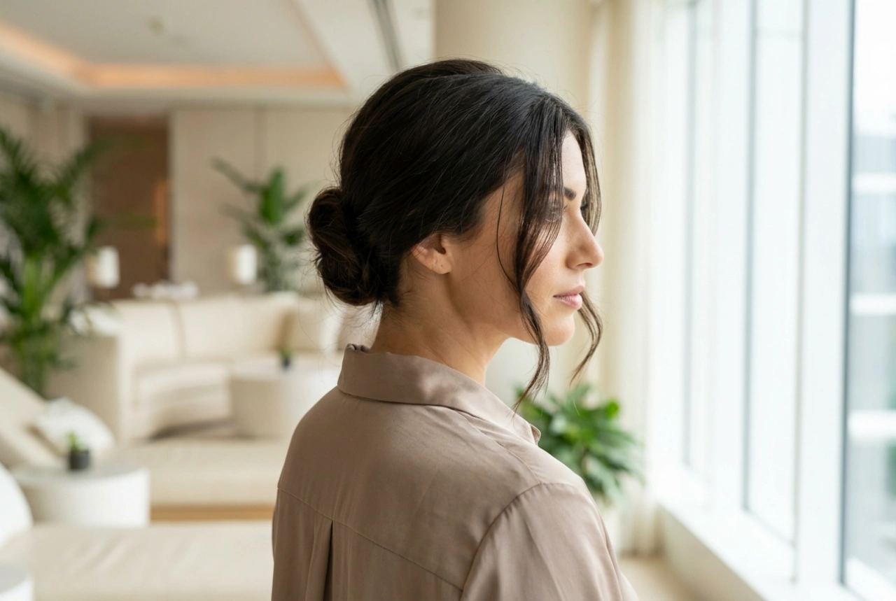 Acconciatura elegante per la mamma della sposa: raffinatezza e tenuta per tutto il giorno