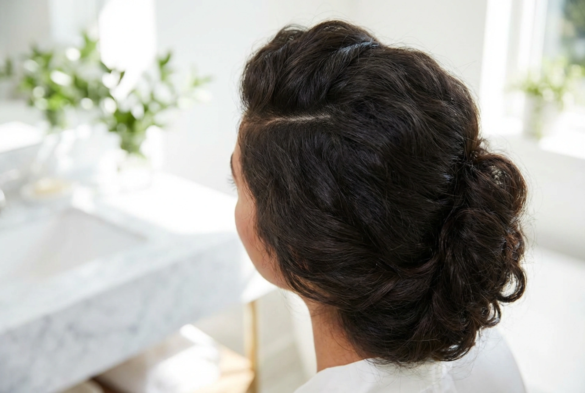 Acconciatura per capelli diradati: righe strategiche, volume e infoltimento ottico