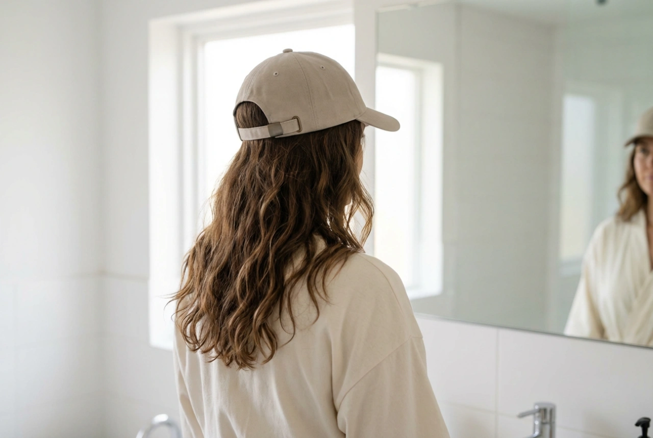 Acconciature per cappellino con visiera: raccolti veloci e onde resistenti allo schiacciamento