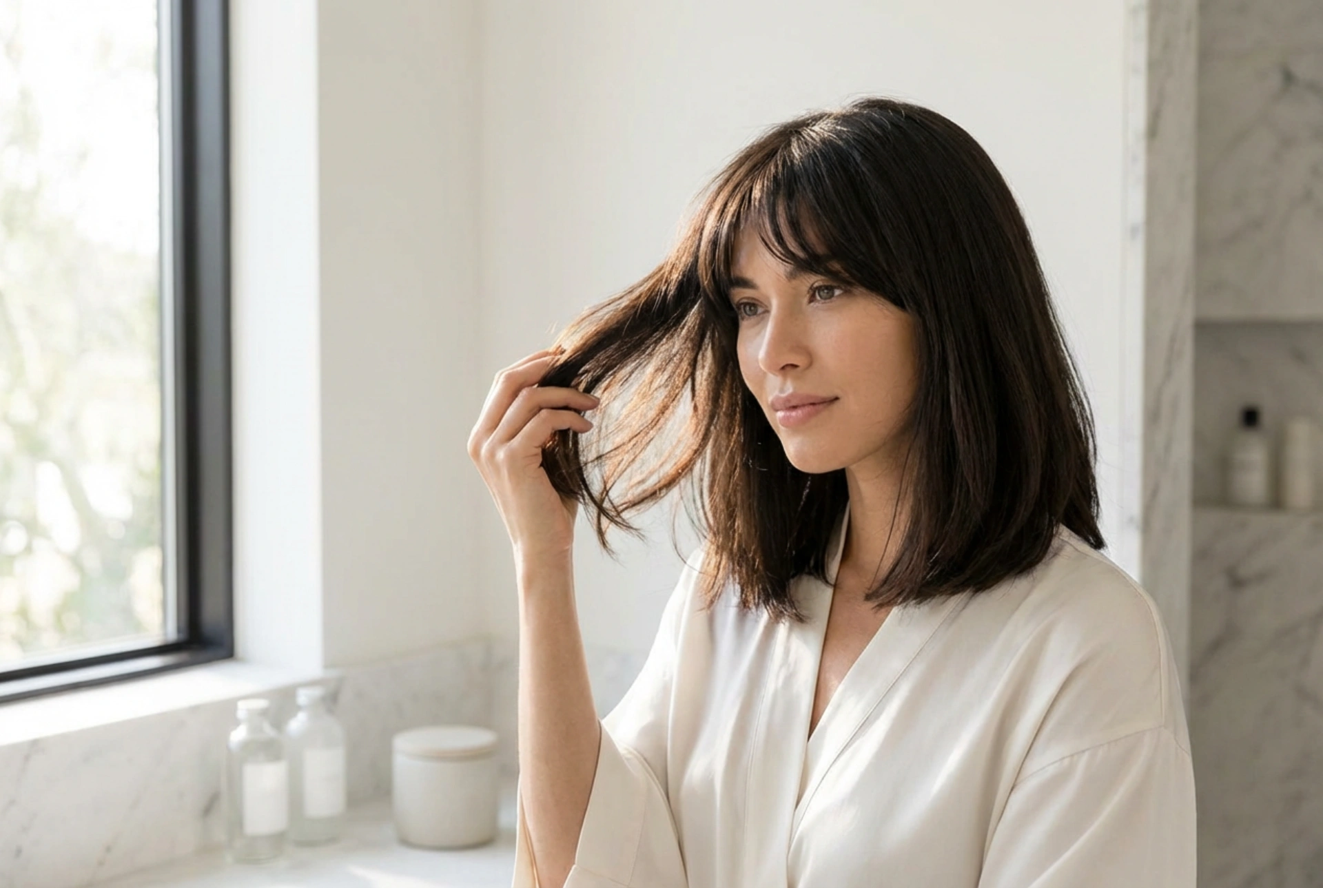 Taglio long bob con frangia: guida allo styling quotidiano passo dopo passo