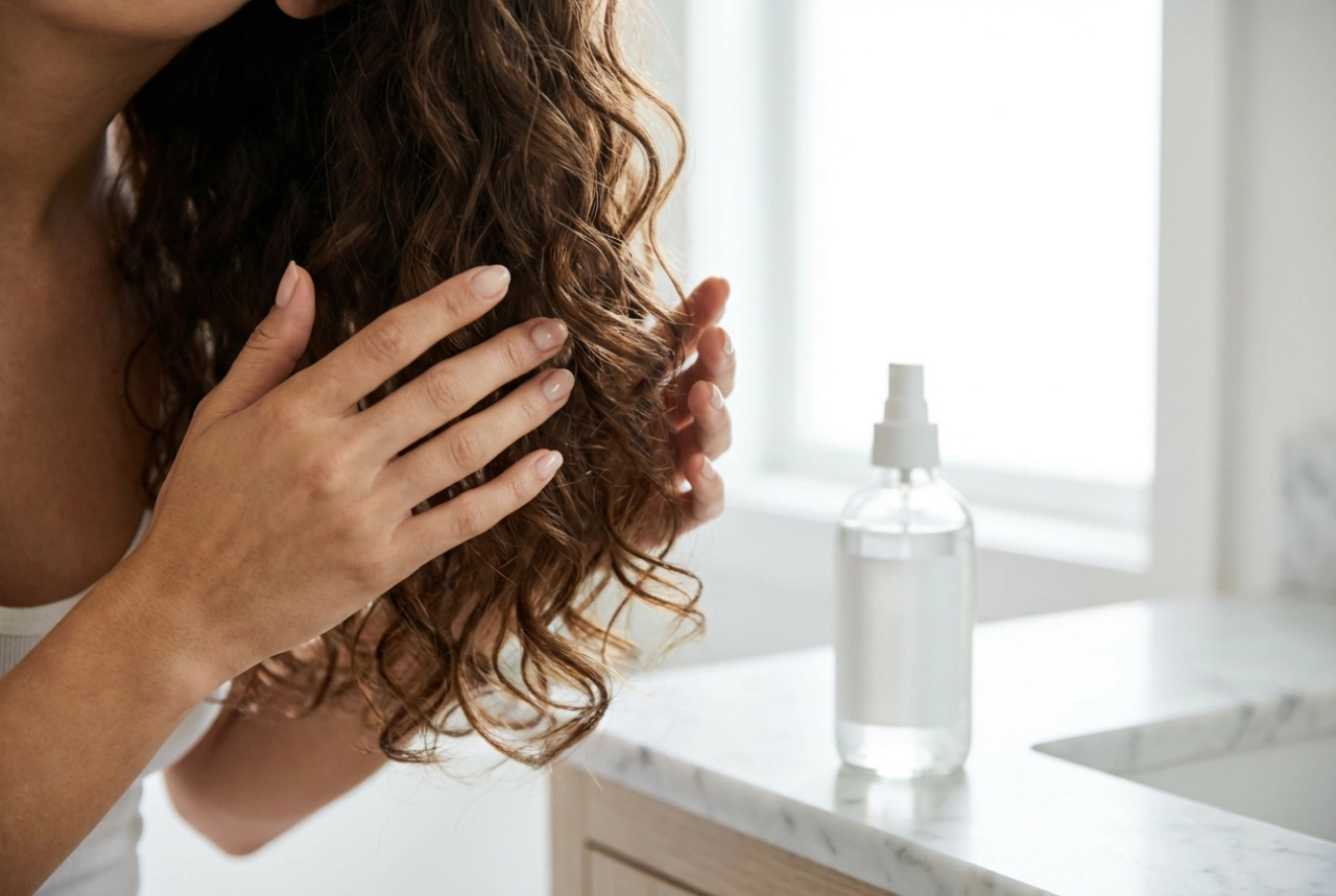 Acconciatura: ricci fino alle spalle passo dopo passo, protezione e fissaggio