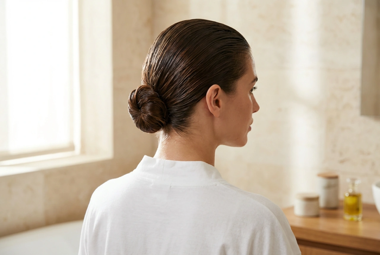 Acconciatura effetto bagnato: il wet look all'italiana passo dopo passo