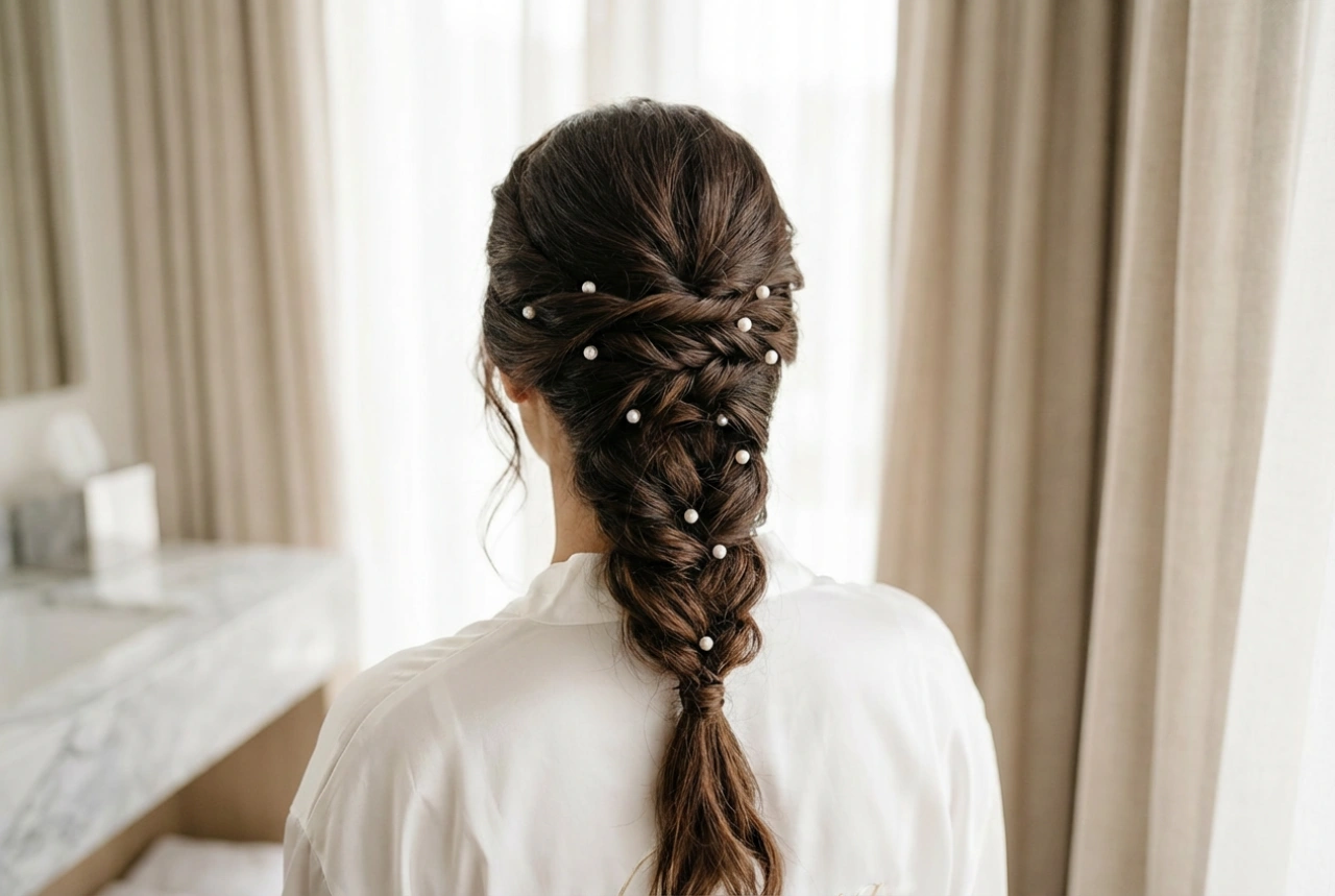 Acconciatura per il grande giorno: pettinatura da sposa per capelli lunghi e raccolti duraturi