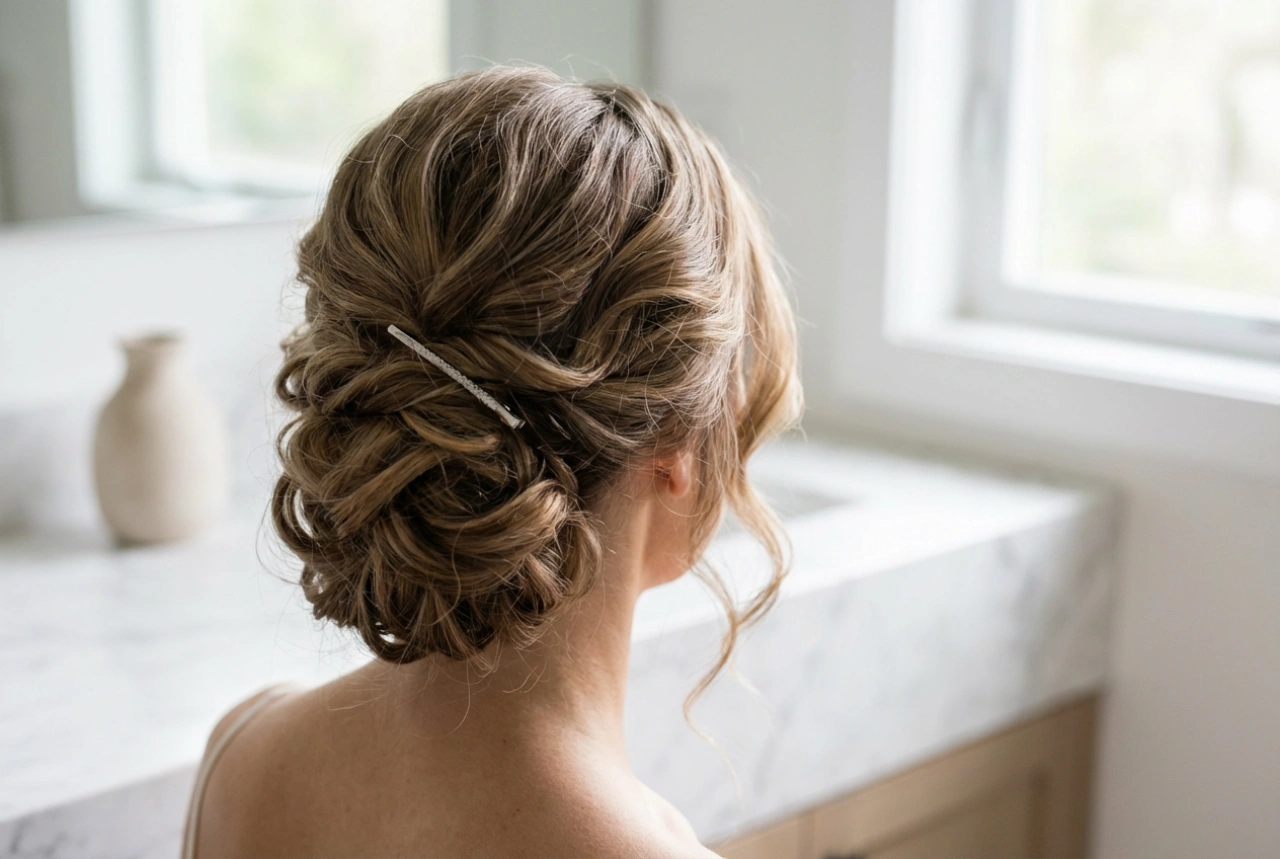 Ricci e onde per il matrimonio: acconciature eleganti e raccolti a lunga tenuta