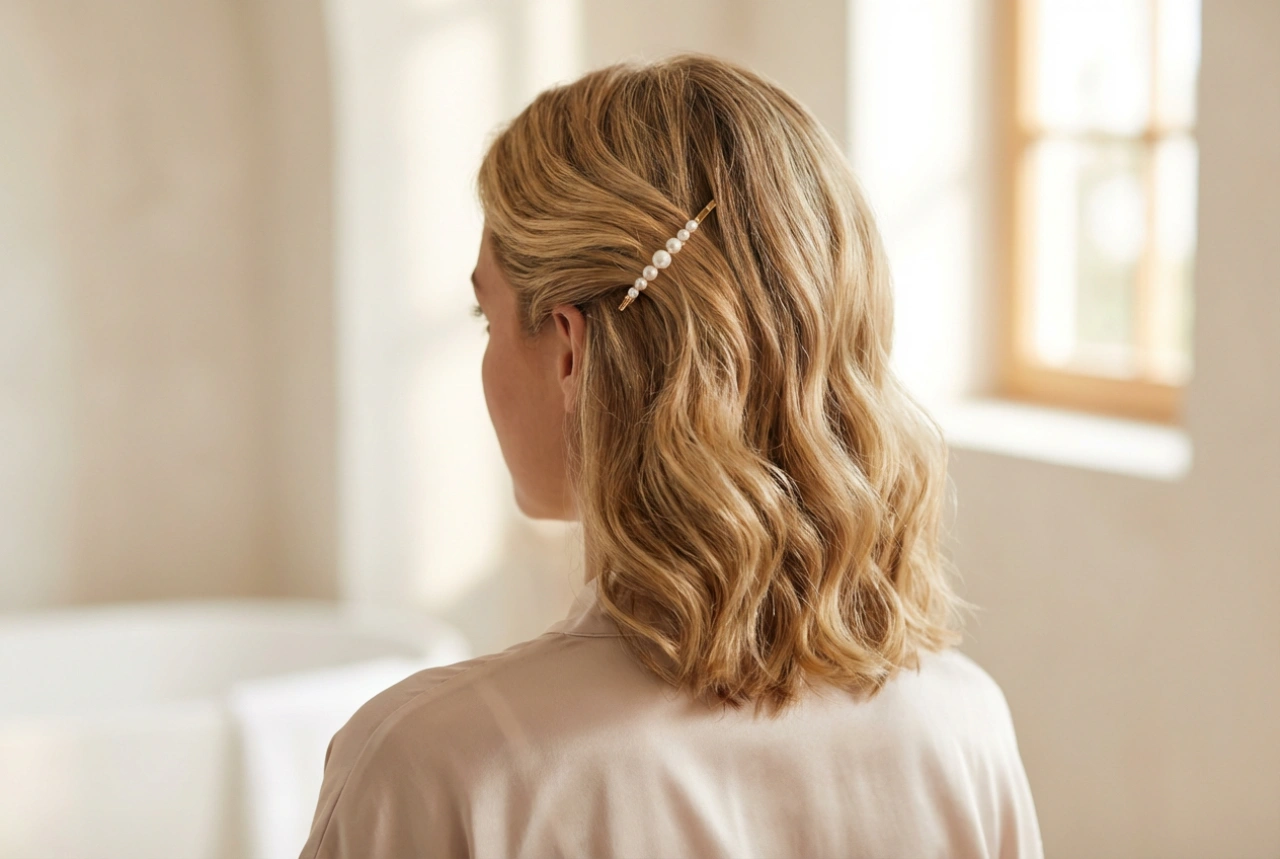 Capelli alle spalle per il matrimonio: acconciature per capelli di media lunghezza