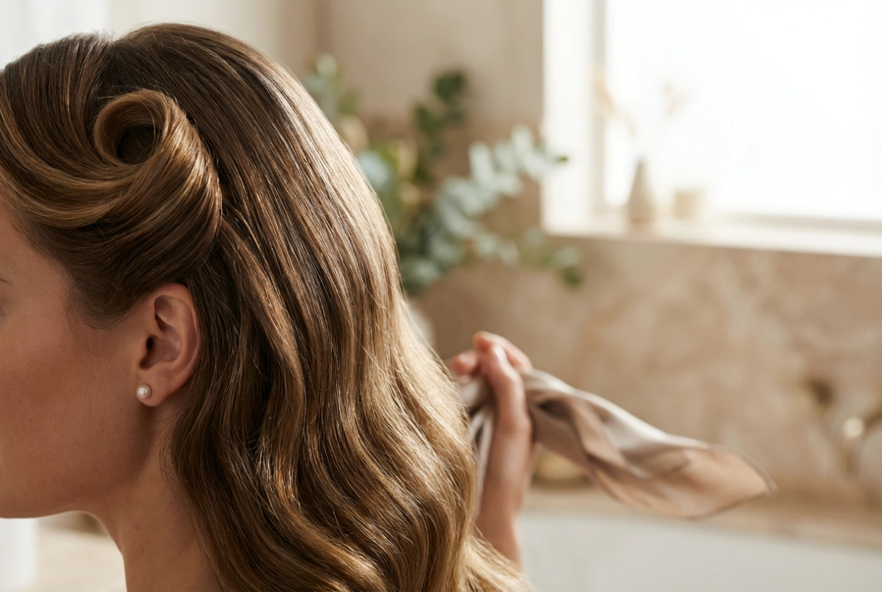 Acconciatura retrò: onde stile Hollywood, victory rolls e la lucentezza della lacca