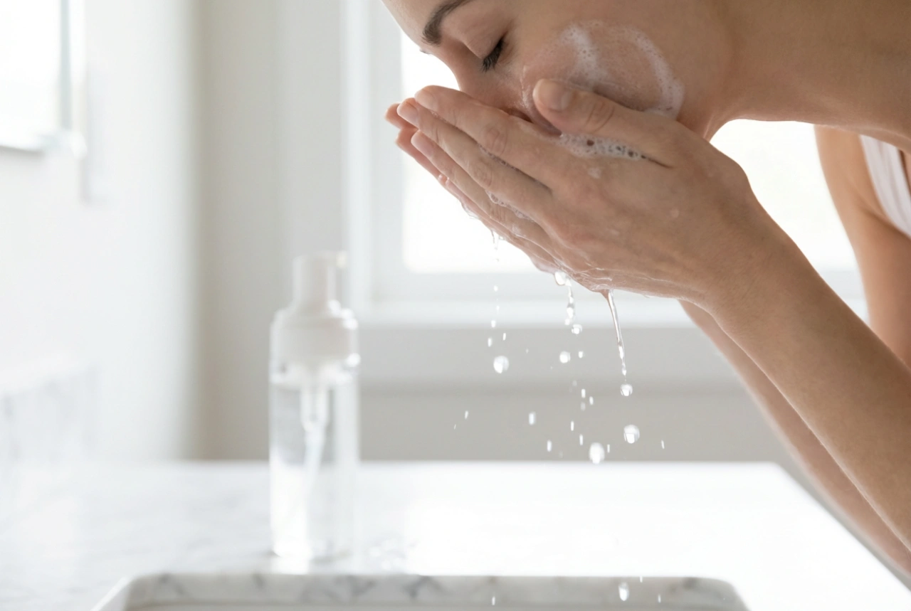 Detergente viso per pelle con imperfezioni: come detergere con delicatezza