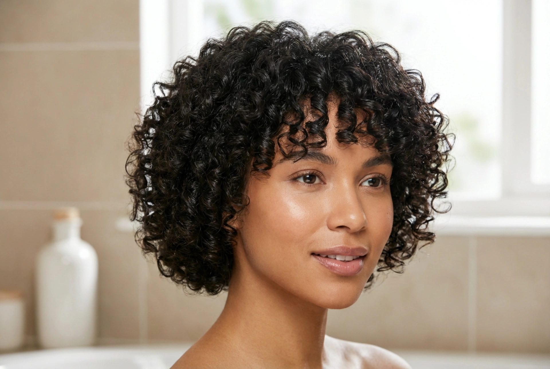 Capelli ricci corti: styling senza crespo e definizione dei ricci