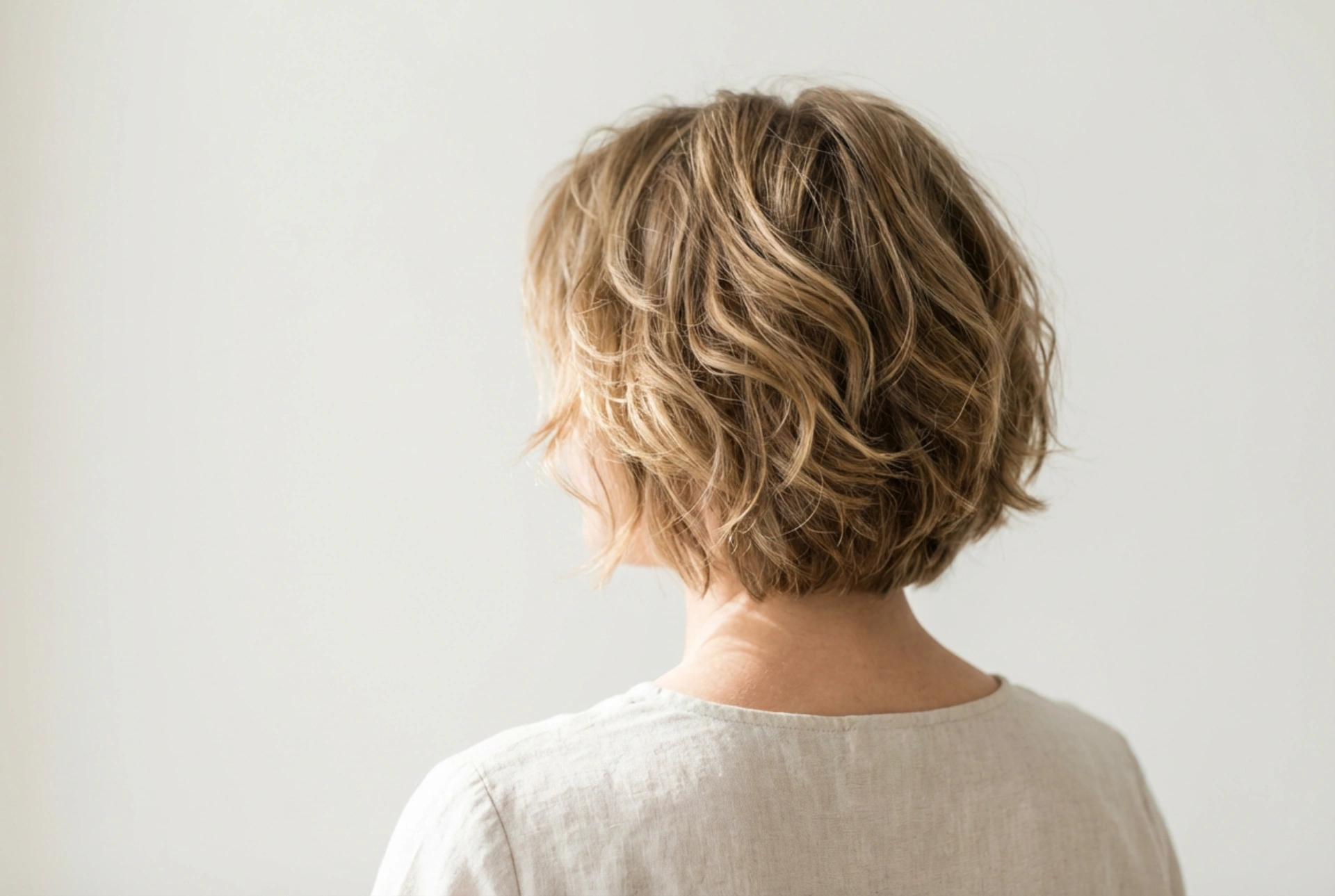 Tagli corti scalati da donna: texture, volume e forma