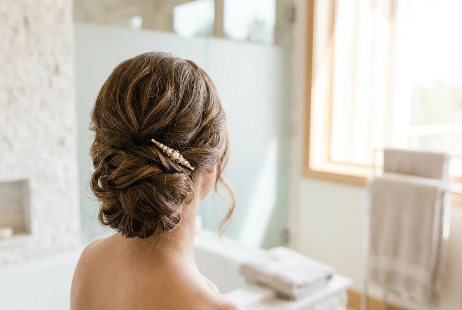 Acconciature semplici per un matrimonio: raccolti e onde fai-da-te