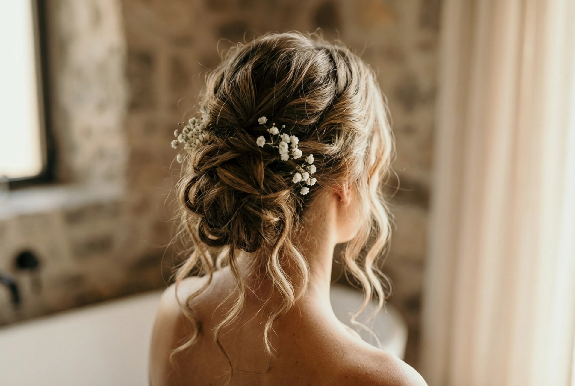 Acconciature morbide per il matrimonio: raccolti romantici e onde delicate