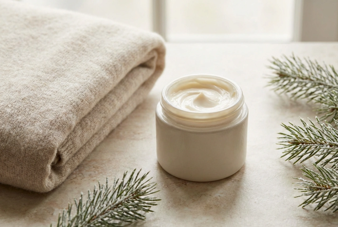 Crema viso fortemente idratante nella cura invernale: scelta e applicazione