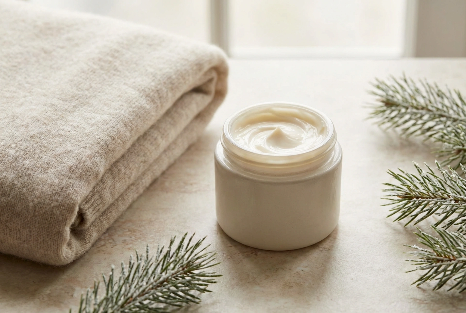 Crema viso fortemente idratante nella cura invernale: scelta e applicazione