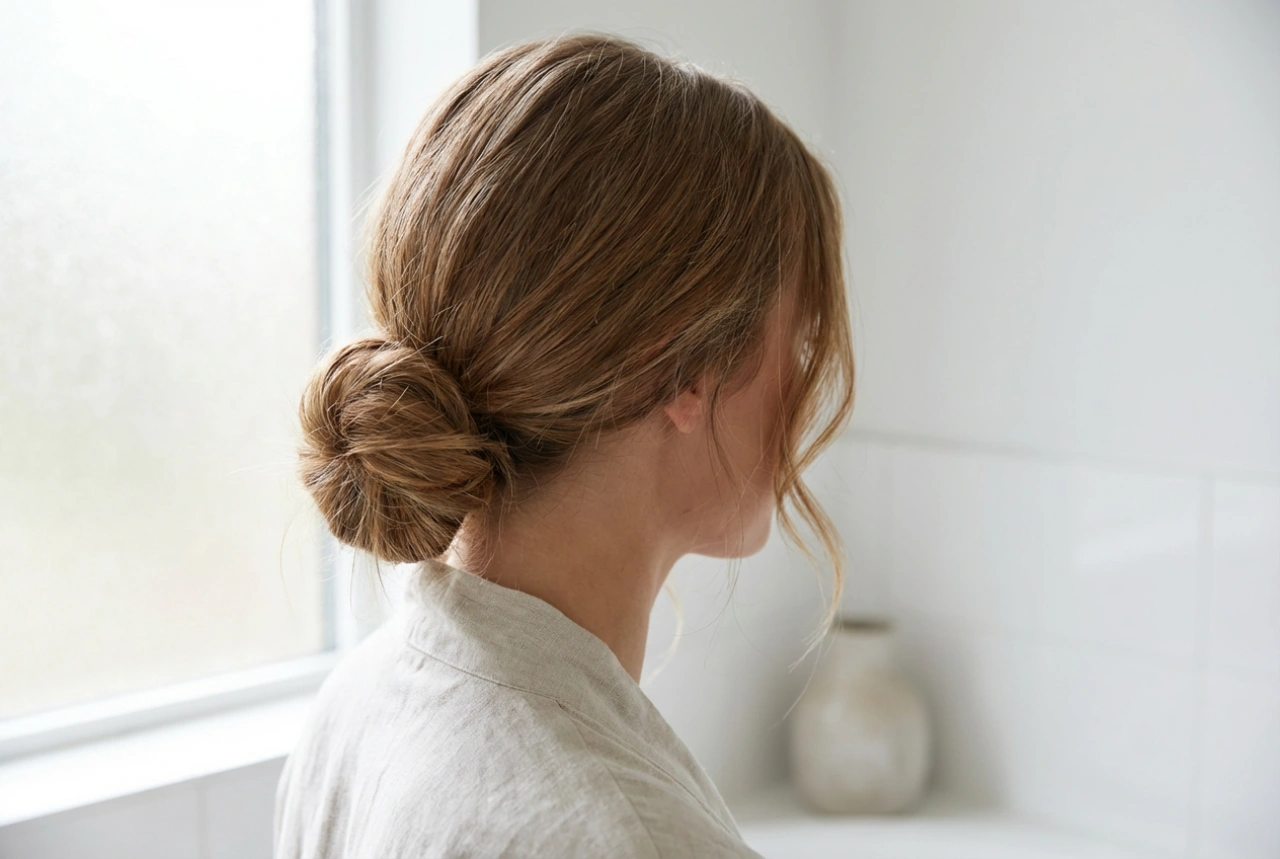 Acconciature per capelli medi: semi-raccolti, chignon bassi e intrecci morbidi