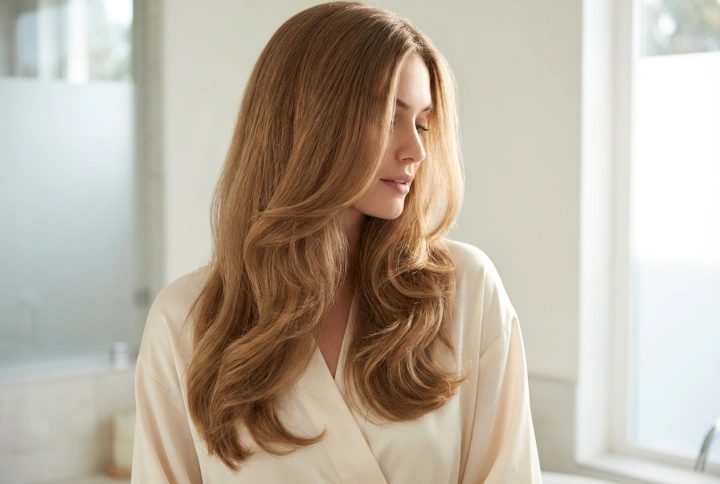 Capelli lunghi scalati: come acconciare le ciocche e aggiungere leggerezza